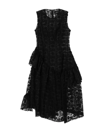 Shop Simone Rocha Knee-length Dress In Black