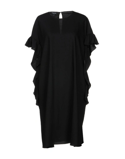 Shop Rochas Knee-length Dress In Black