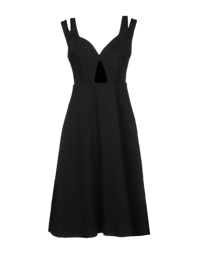 Shop Carven Midi Dresses In Black