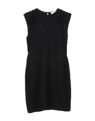 Shop Iro Short Dress In Black