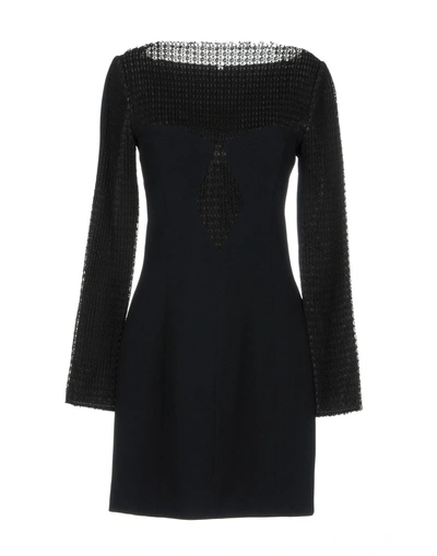 Shop Alexander Wang Short Dresses In Black