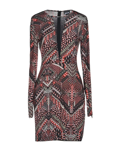 Shop Just Cavalli Woman Mini Dress Red Size 14 Viscose, Elastane, Polyamide