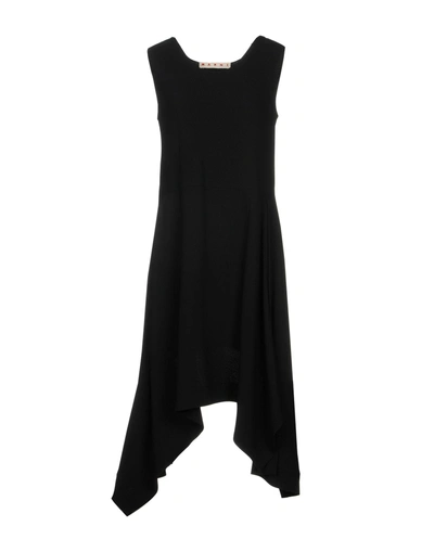 Shop Marni Short Dresses In Black