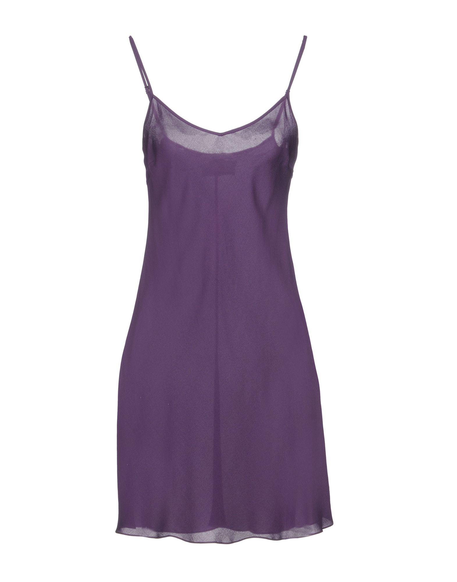 Dark Purple Short Dress