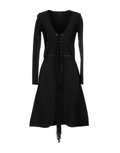 Shop Alexander Wang Short Dress In Black