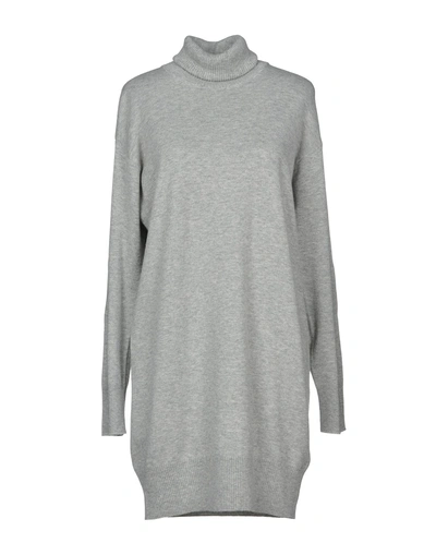 Shop Maison Margiela Short Dress In Light Grey