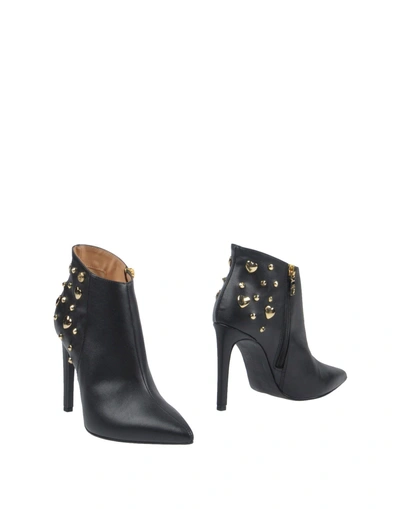 Shop Love Moschino Ankle Boot In Black