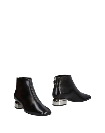 Shop Pierre Hardy Ankle Boots In Black