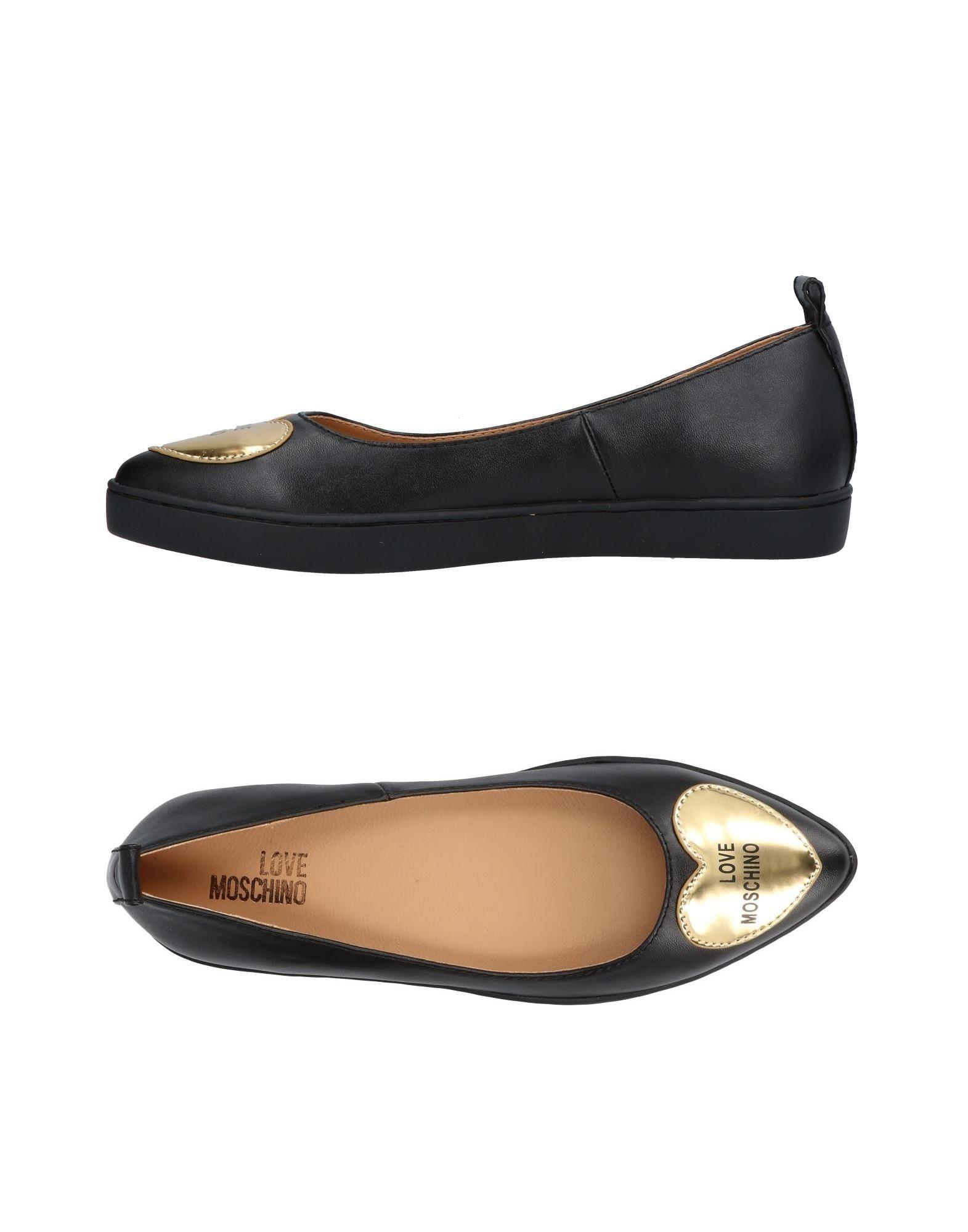 moschino ballet flats