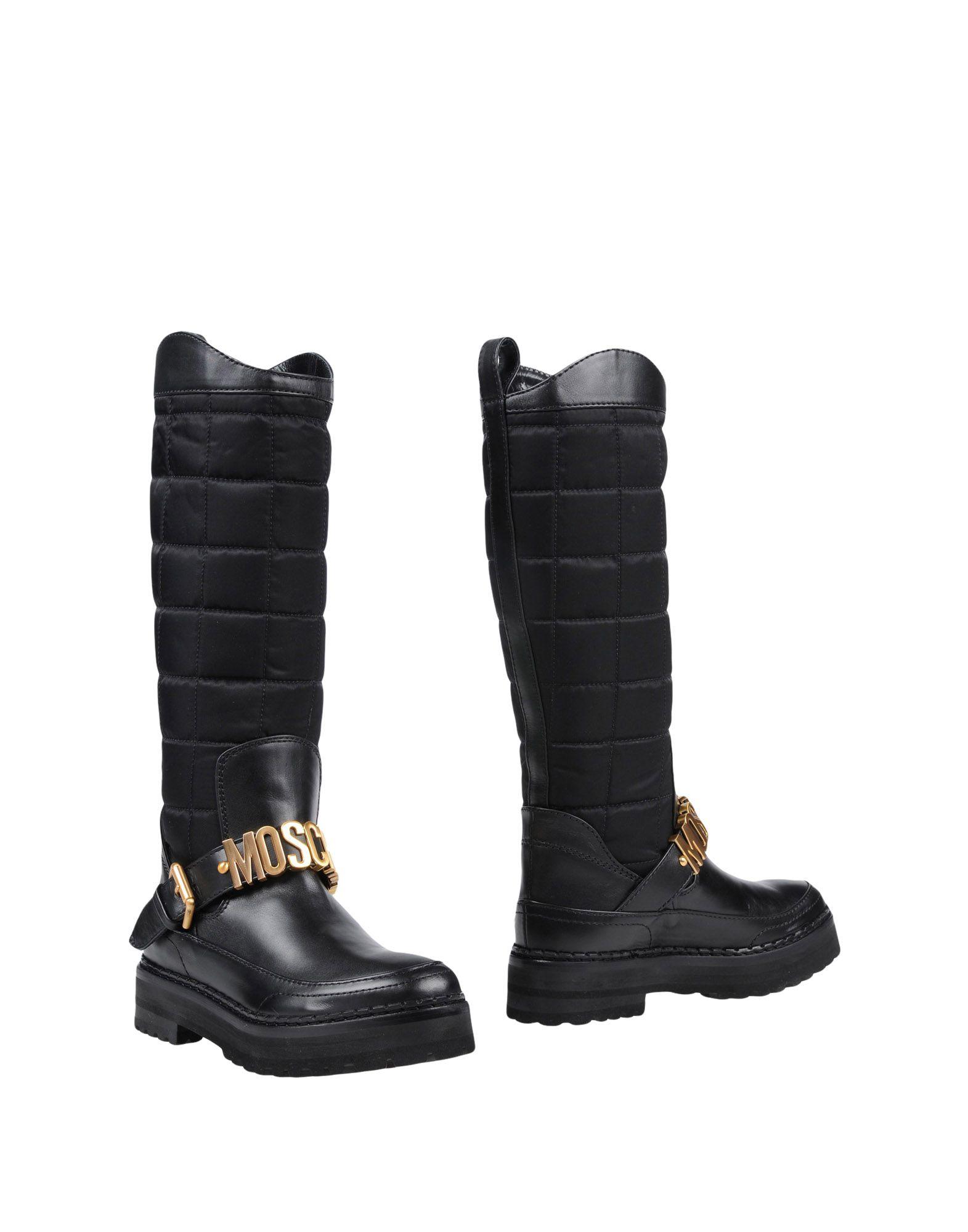 moschino boots 2018