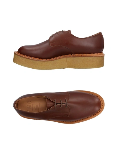 Shop Ymc You Must Create Lace-up Shoes In Brown