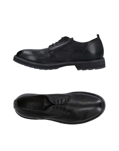 Moma Man Lace-up Shoes Black Size 11 Soft Leather In Black