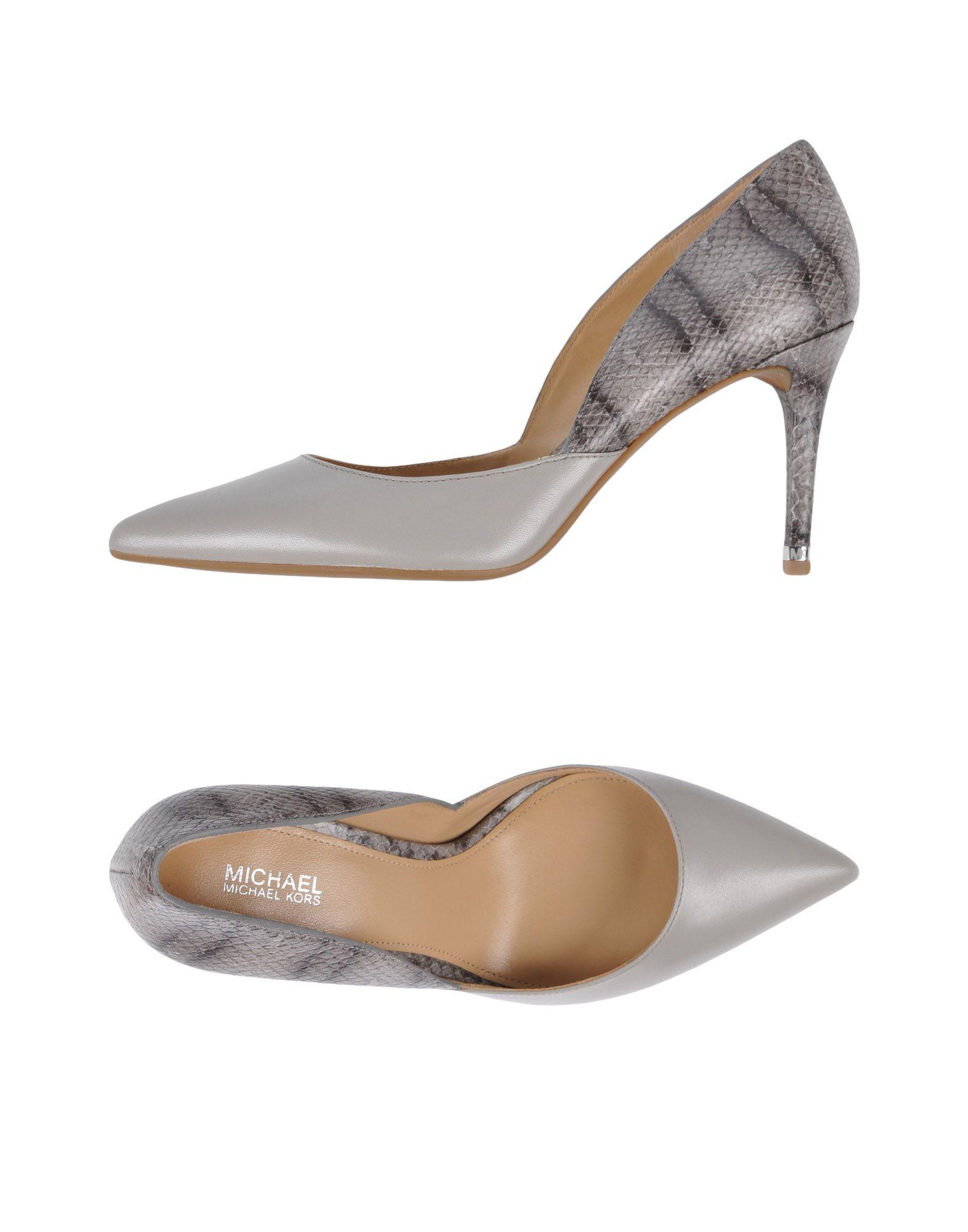 michael kors pumps grey