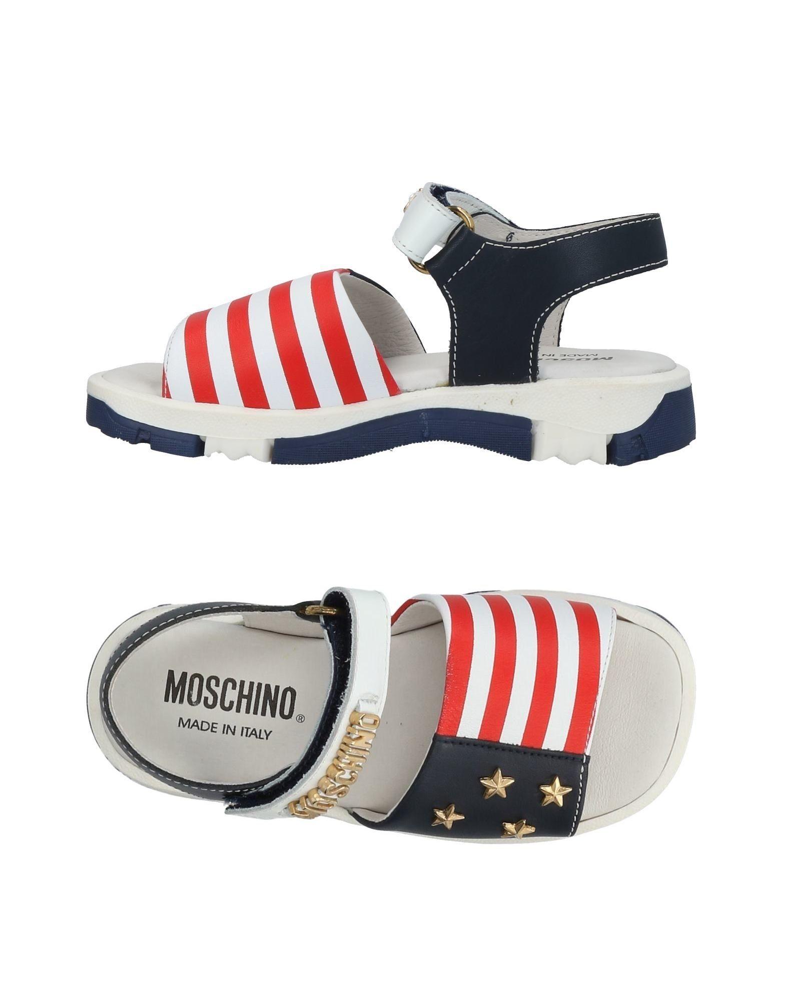 womens white moschino sliders