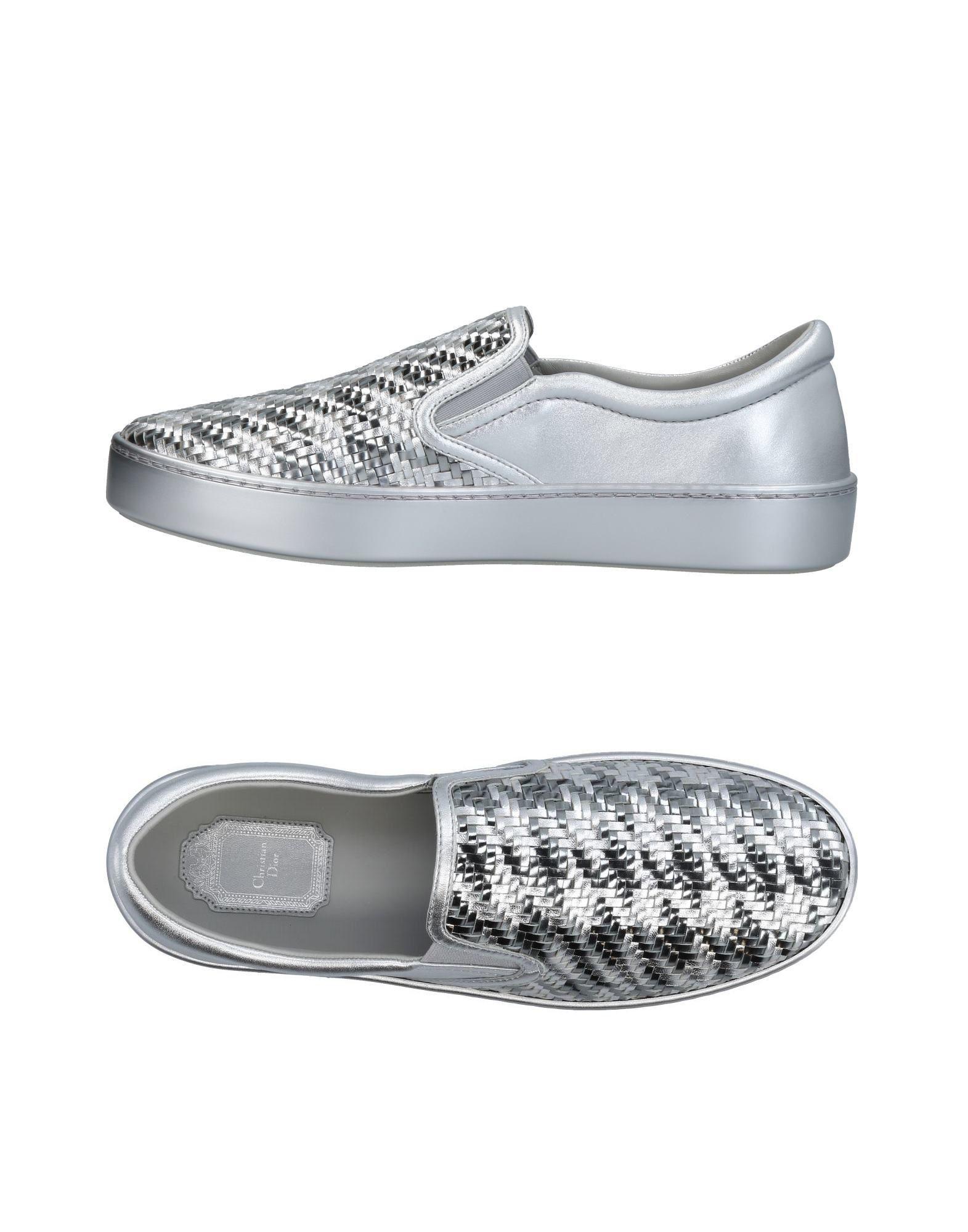 dior silver sneakers