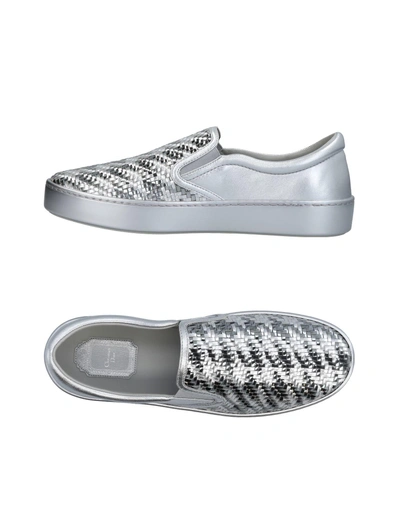 Shop Dior Sneakers In Silver
