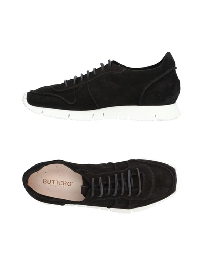 Shop Buttero Man Sneakers Black Size 6.5 Leather