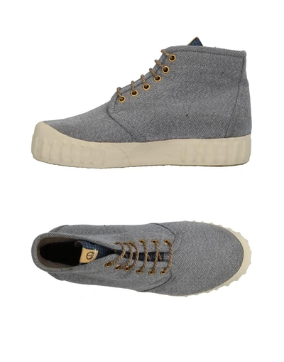 Shop Visvim Sneakers In Grey