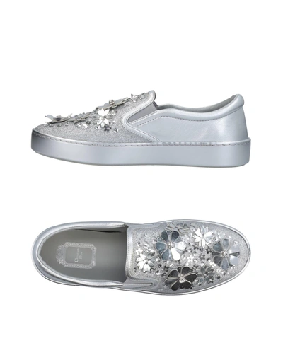 Shop Dior Sneakers In Silver