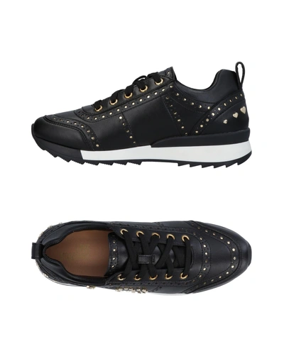 Shop Love Moschino Sneakers In Black