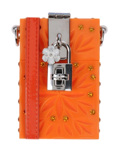 Shop Dolce & Gabbana Cross-body Bags In Orange