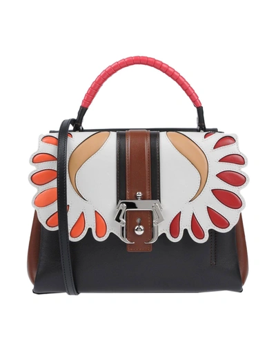 Shop Paula Cademartori Handbags In Dark Brown