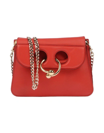 Shop Jw Anderson Woman Handbag Red Size - Calfskin