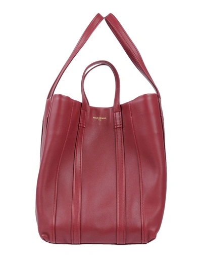 Shop Balenciaga Shoulder Bag In Red
