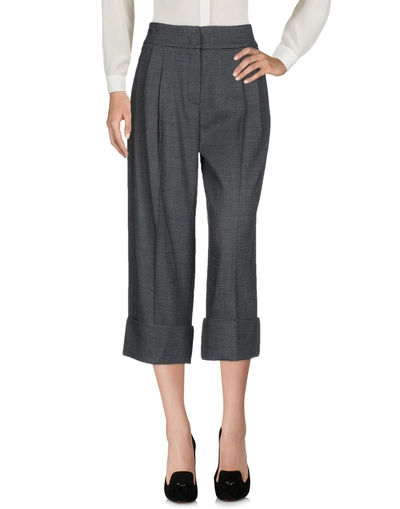 Shop Antonio Marras Cropped Pants & Culottes In Black