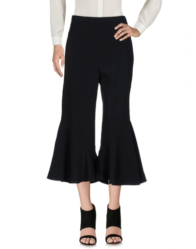 Shop Peter Pilotto Cropped Pants In Black