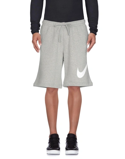 Shop Nike Shorts & Bermuda In Grey