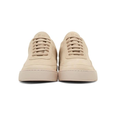 Shop Filling Pieces Pink Low Mondo Ripple Sneakers