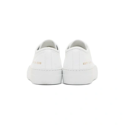 WOMAN BY COMMON PROJECTS 白色 TOURNAMENT LOW SUPER 运动鞋