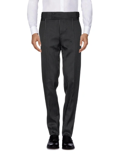 Shop Dolce & Gabbana Man Pants Black Size 28 Cotton, Polyester, Silk