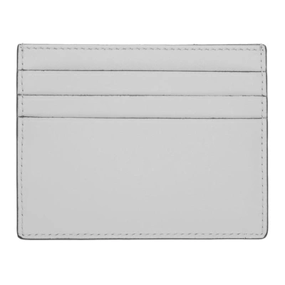 Shop Fendi Grey F Is  Card Holder In F07ml Pearl