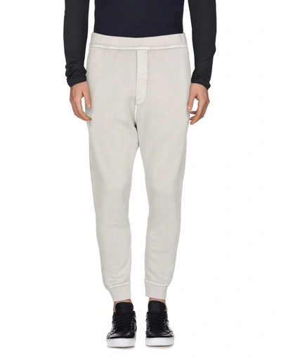 Shop Dsquared2 Casual Pants In Light Grey