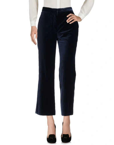Shop Stella Mccartney Woman Pants Midnight Blue Size 4-6 Polyester