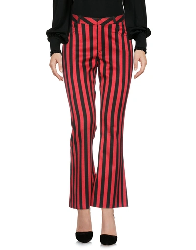 Shop Marques' Almeida Casual Pants In Red