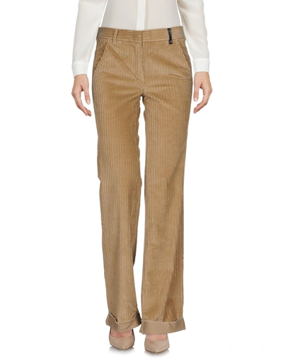 Shop Golden Goose Casual Pants In Sand
