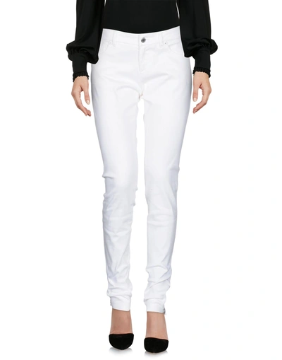 Shop Prada Casual Pants In White