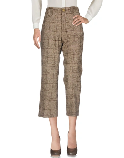 Shop Marc Jacobs Casual Pants In Khaki