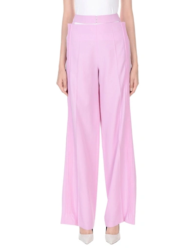 Shop Valentino Casual Pants In Pink