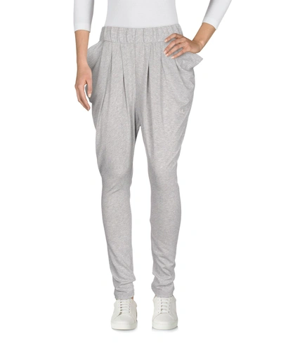 Shop Adidas Originals Casual Pants In Light Grey
