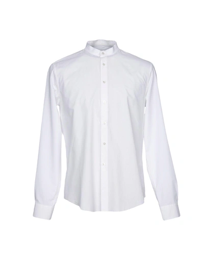 Shop Msgm Solid Color Shirt In White
