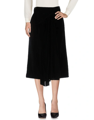 Shop Simone Rocha 3/4 Length Skirts In Black