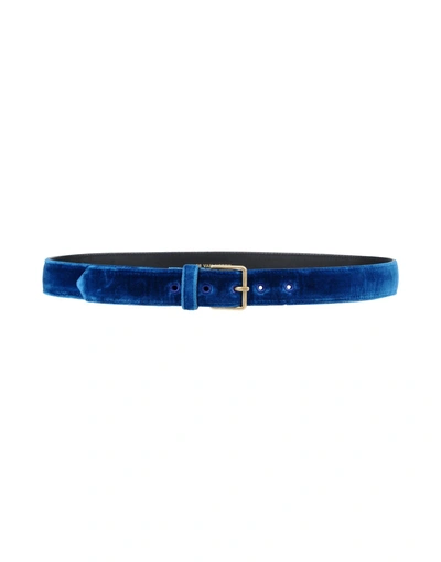 Shop Dries Van Noten Belts In Blue