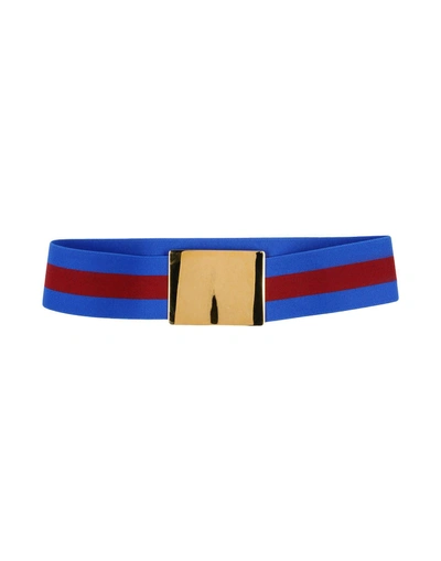 Shop Stella Mccartney Belts In Bright Blue