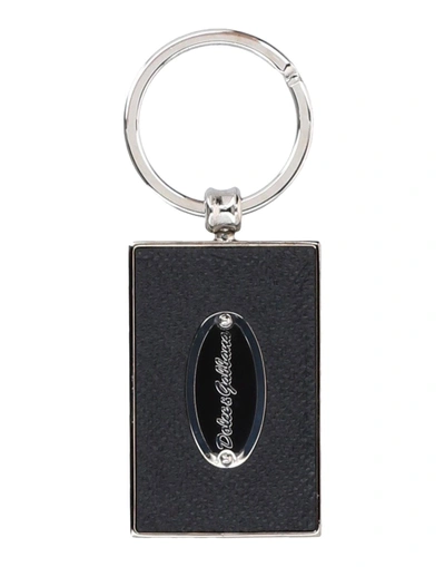 Shop Dolce & Gabbana Key Ring In Black