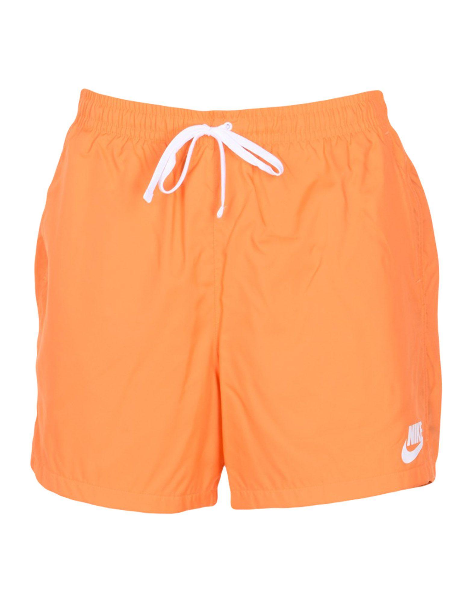 orange nike swim trunks