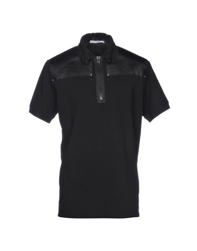 Shop Givenchy Polo Shirt In Black